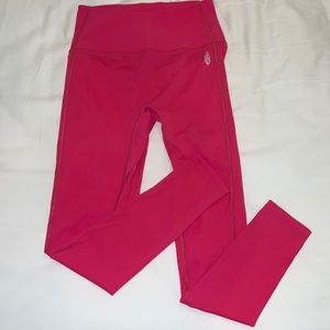 Free People Movement pink leggings
